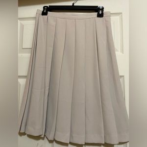 H&M pleated Aline skirt